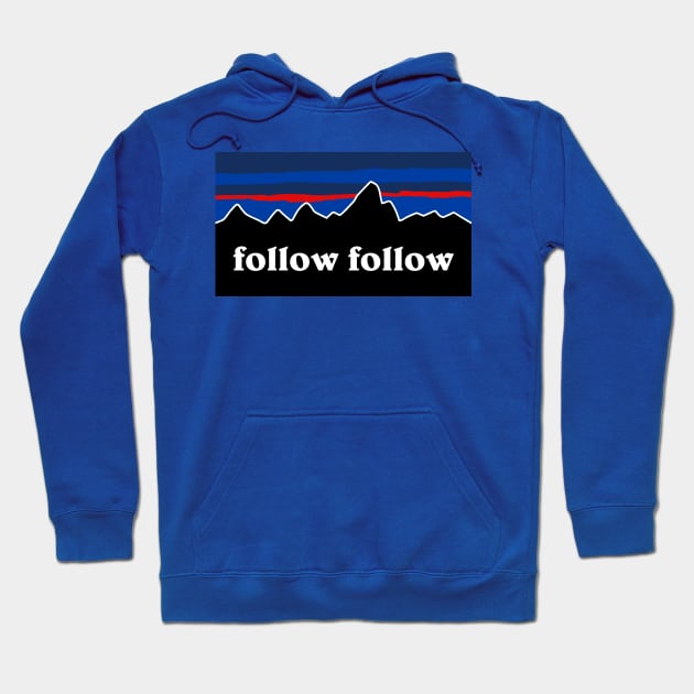 Follow Follow Hoodie by Confusion101
